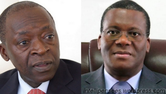 A gauche, Abdoulaye Bio Tchané et à droite, Pascal Irénée Koupaki se présentent comme mon ticket présidentiel parfait pour changer le Bénin. 